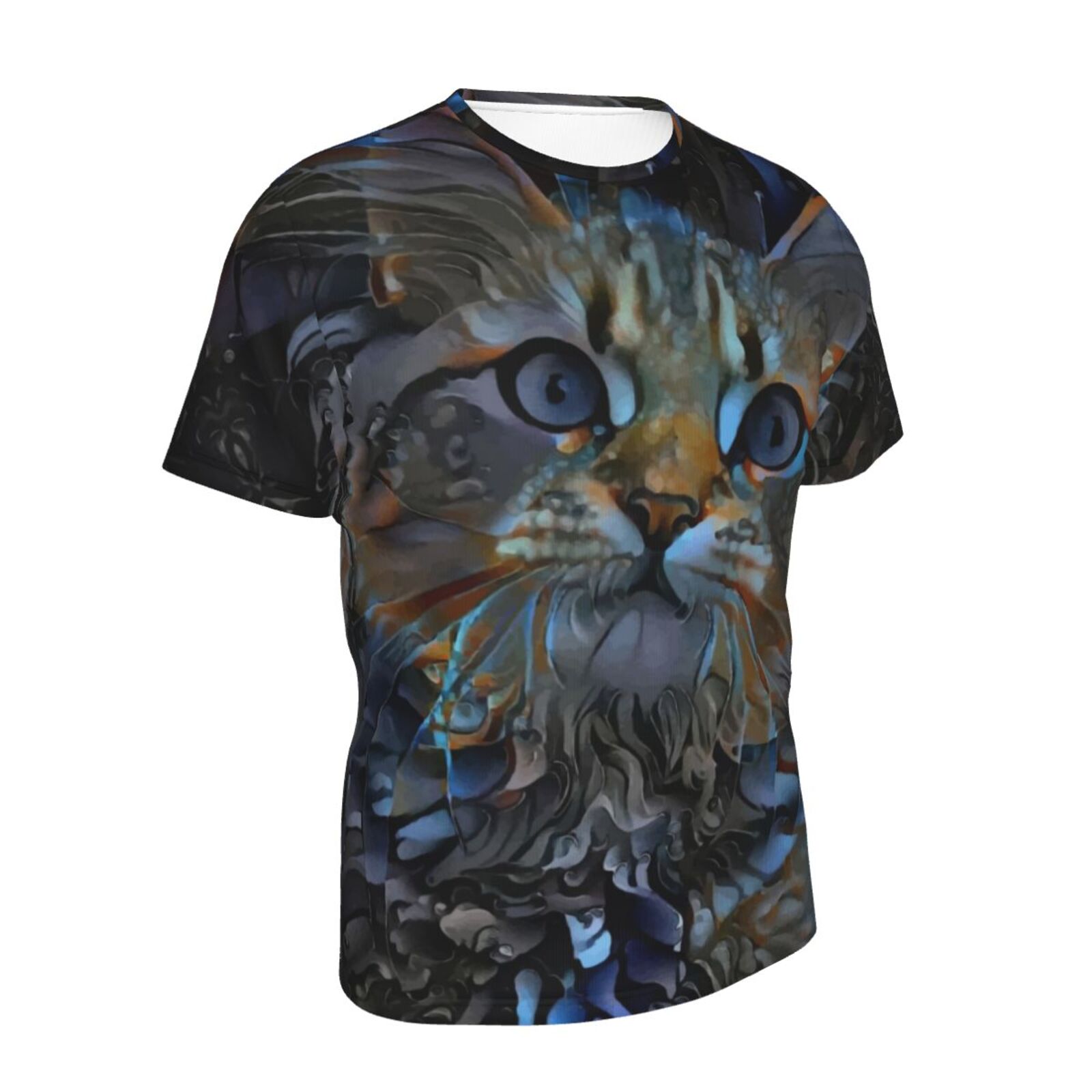 Camiseta Brasil Clássica Leyris Gato Elementos De Mídia Mista