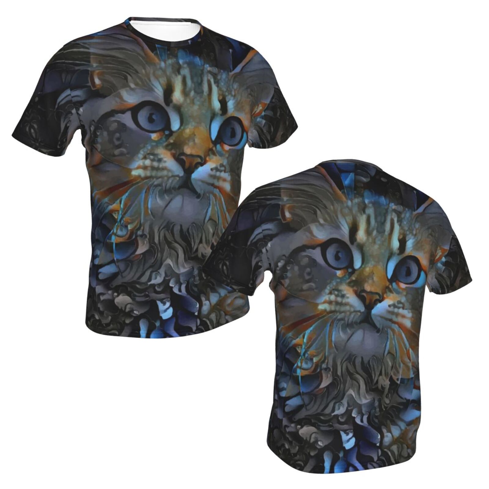 Camiseta Brasil Clássica Leyris Gato Elementos De Mídia Mista