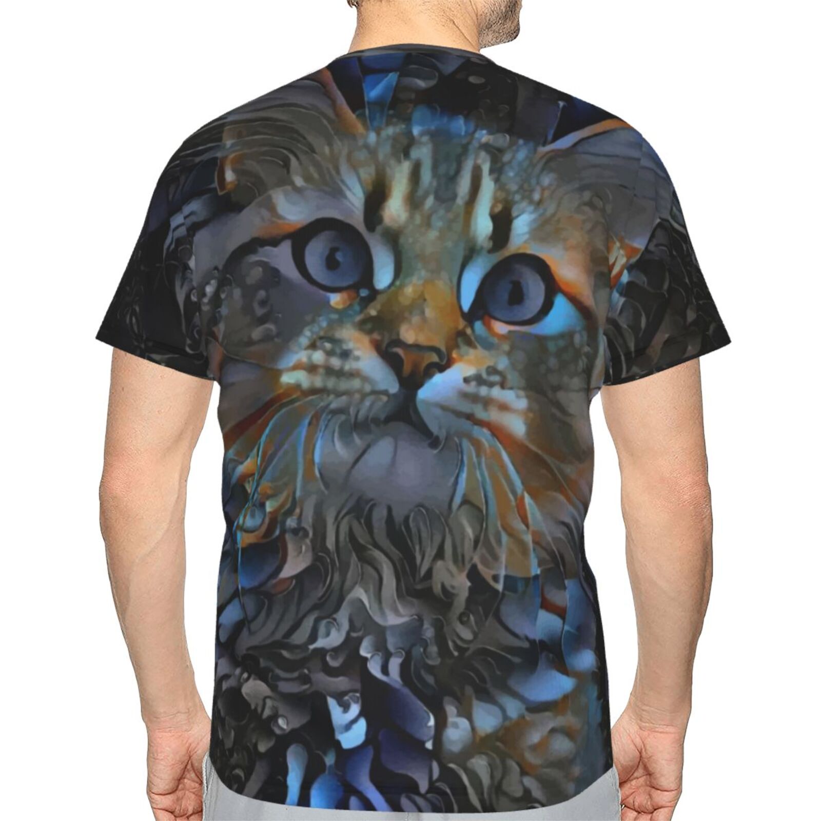 Camiseta Brasil Clássica Leyris Gato Elementos De Mídia Mista