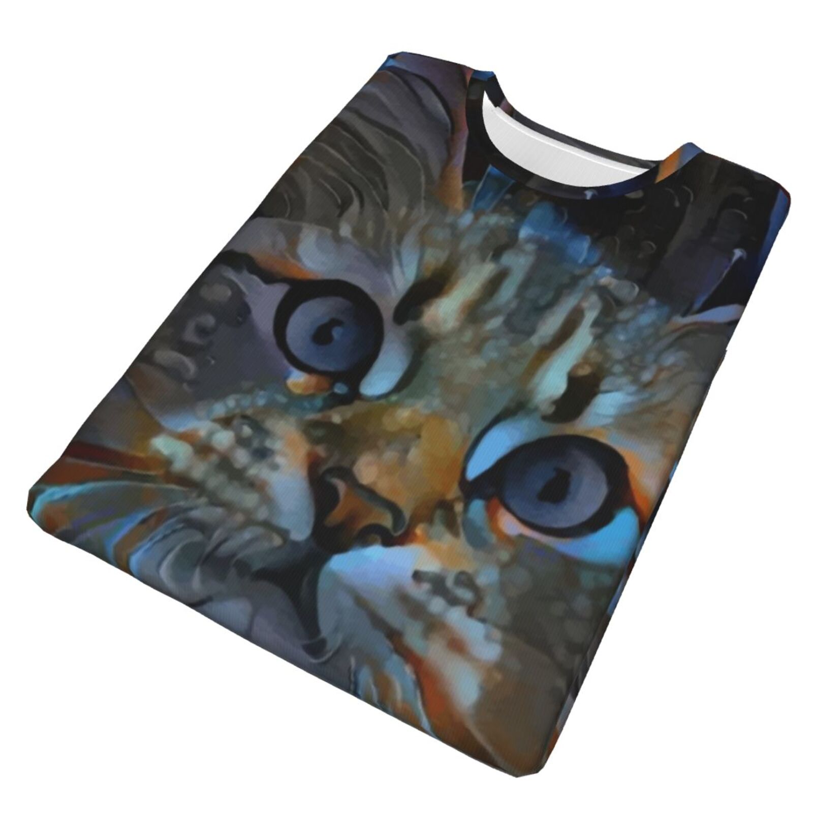 Camiseta Brasil Clássica Leyris Gato Elementos De Mídia Mista