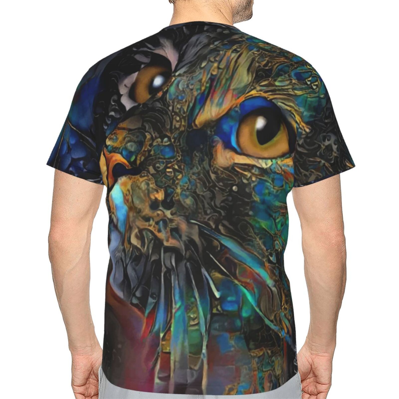 Camiseta Brasil Clássica Ariel Gato Elementos De Mídia Mista