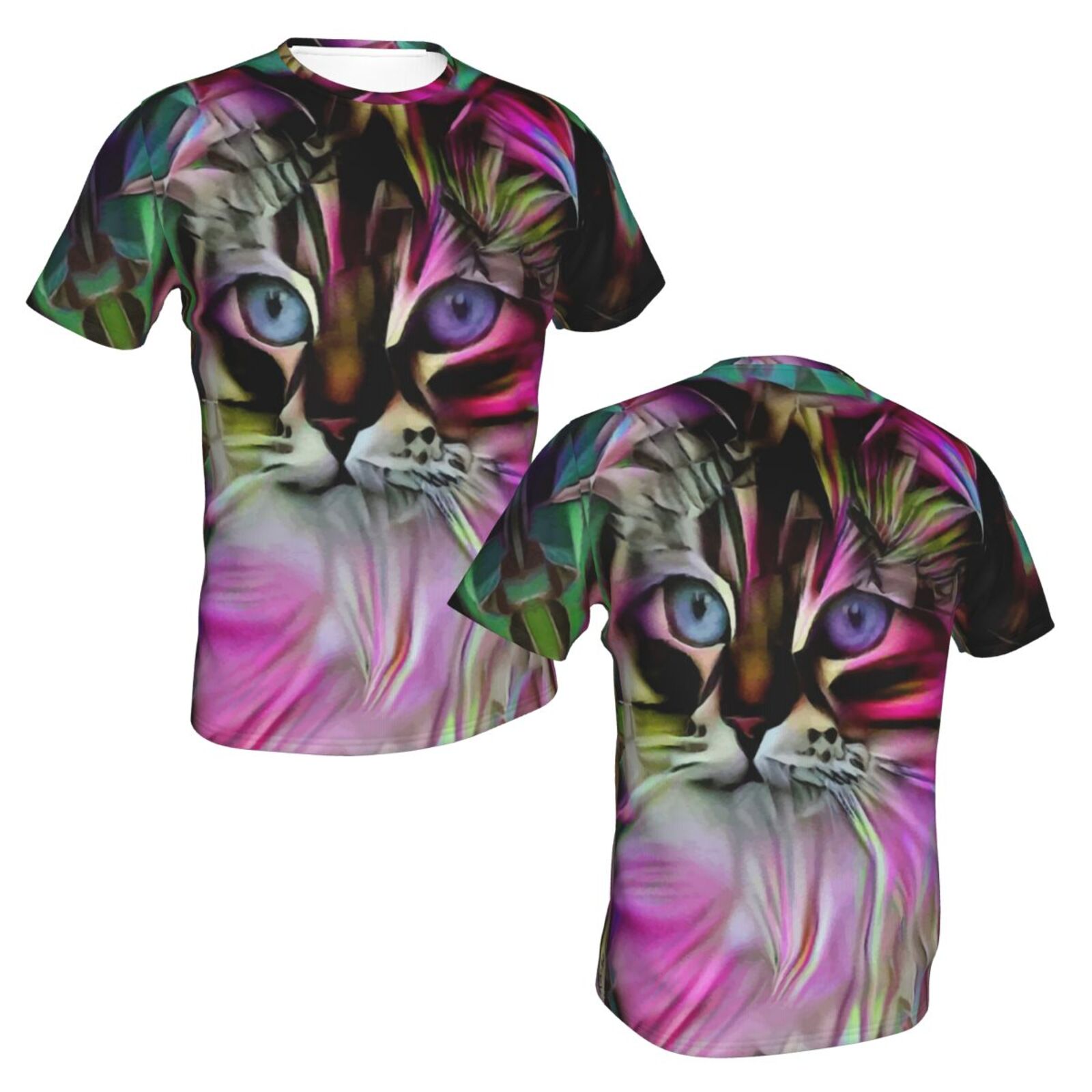 Camiseta Brasil Clássica Esty Gato Elementos De Mídia Mista