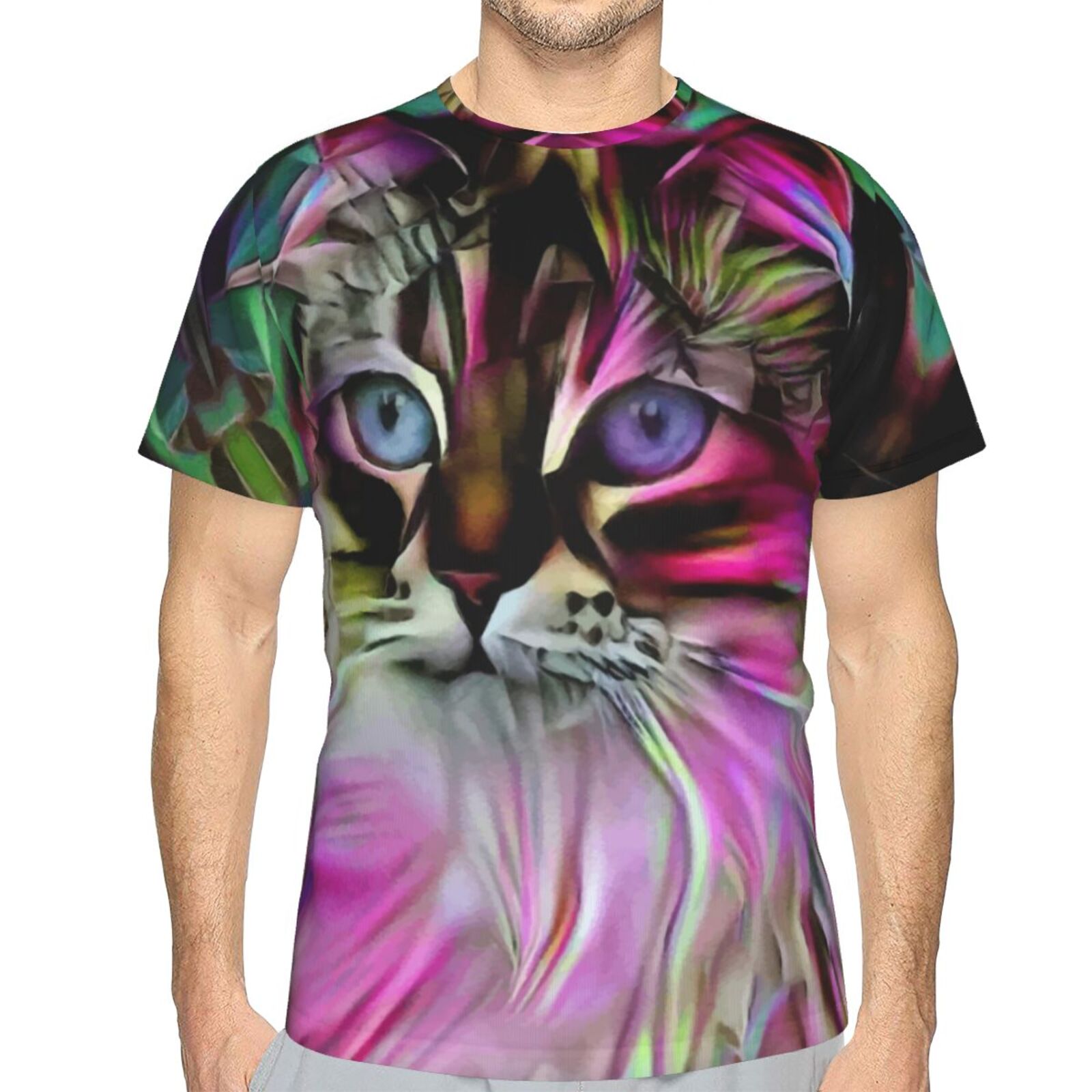 Camiseta Brasil Clássica Esty Gato Elementos De Mídia Mista