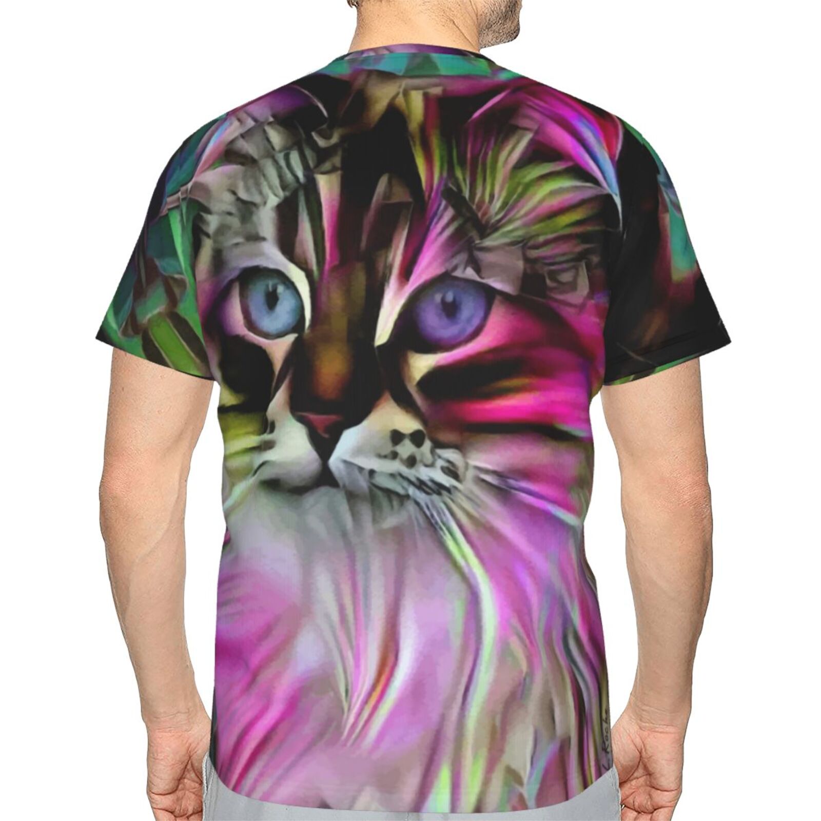 Camiseta Brasil Clássica Esty Gato Elementos De Mídia Mista