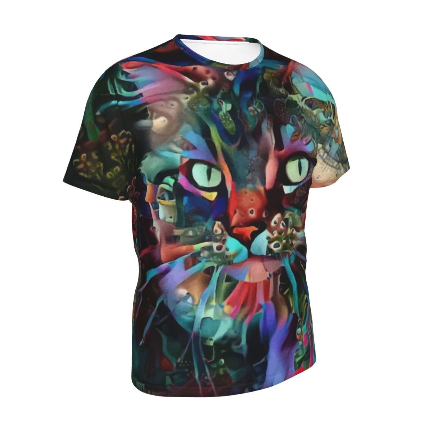 Camiseta Brasil Clássica Monzi Gato Elementos De Mídia Mista